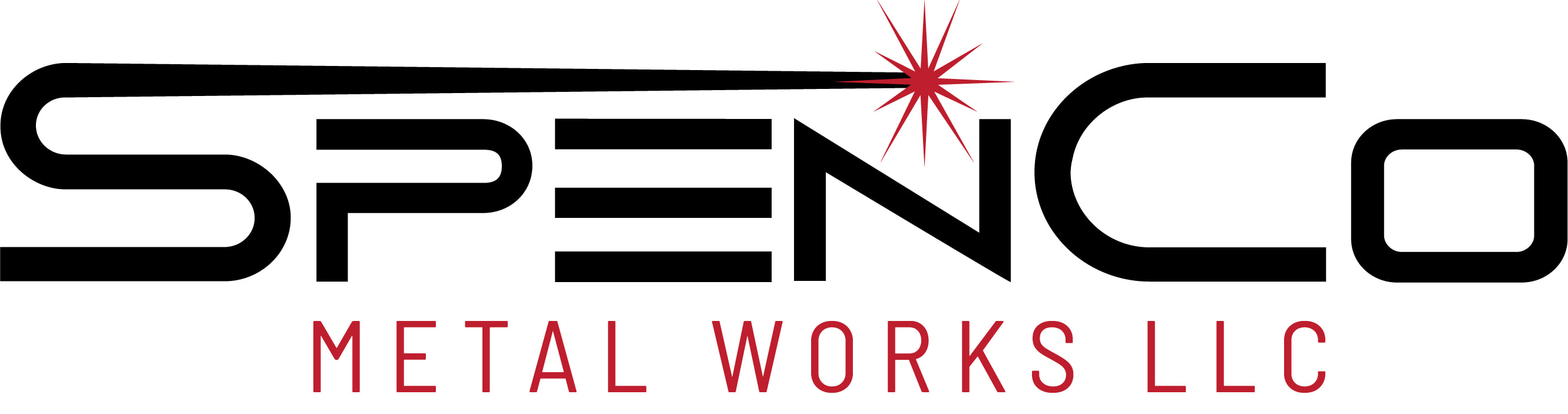 SpenCo Metal Works logo, links to their website in a new window